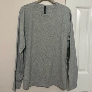 lululemon athletica Heather Gray Men’s Long Sleeve Tee